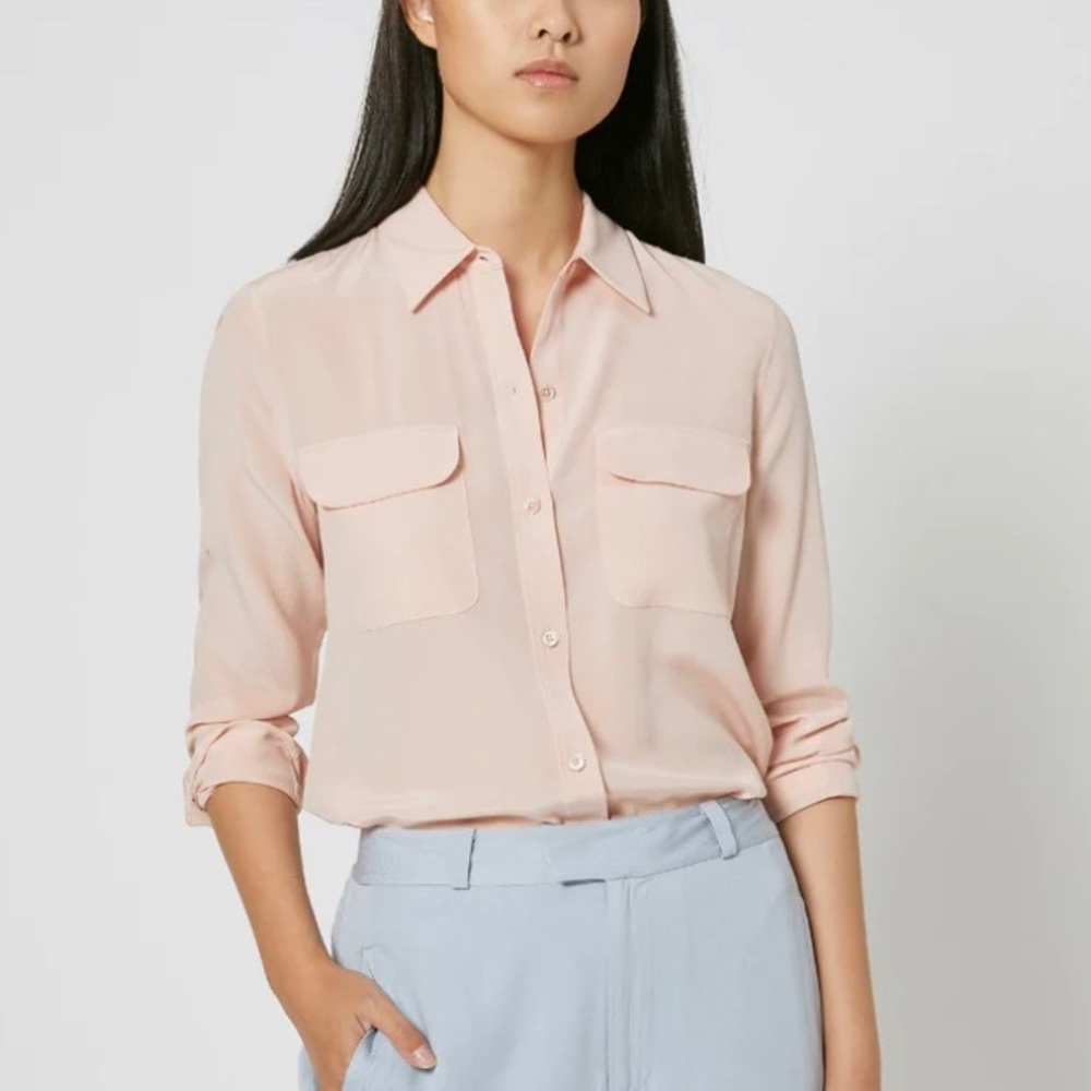 Equipment Slim Signature Silk Shirt